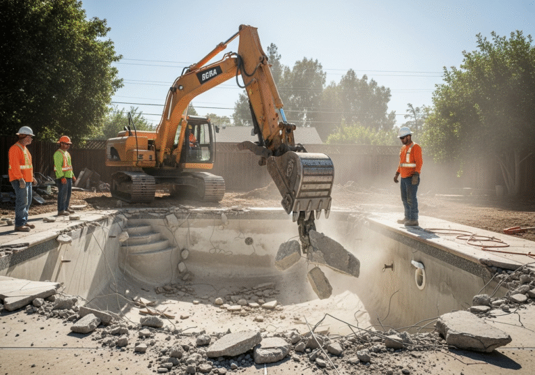 Pool Removal Cost Bay Area 2025: 7 Key Price Factors