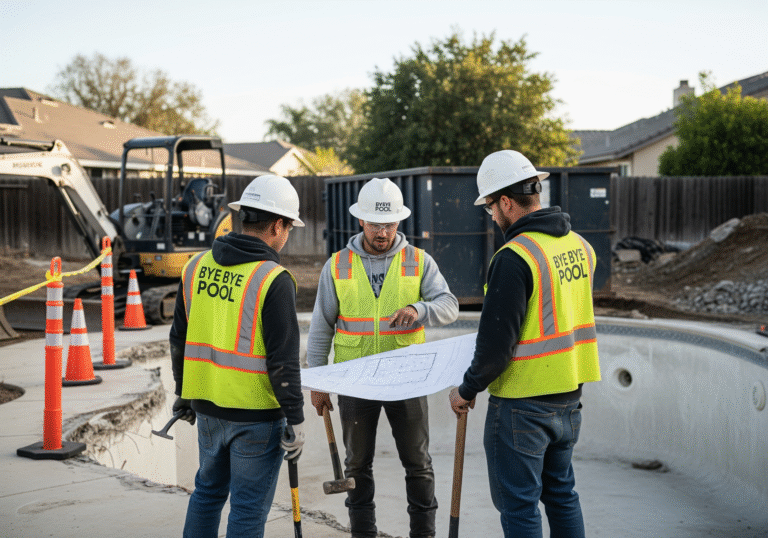 10 Signs You Need Pool Demolition Services California Now