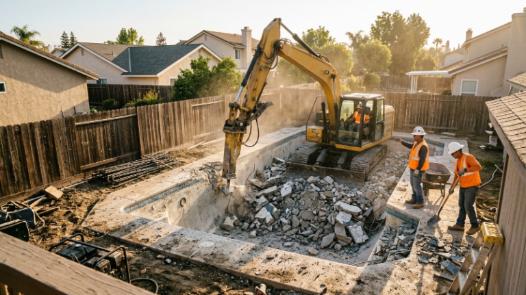 How to Choose Pool Demolition Contractor California – 7 Proven Tips